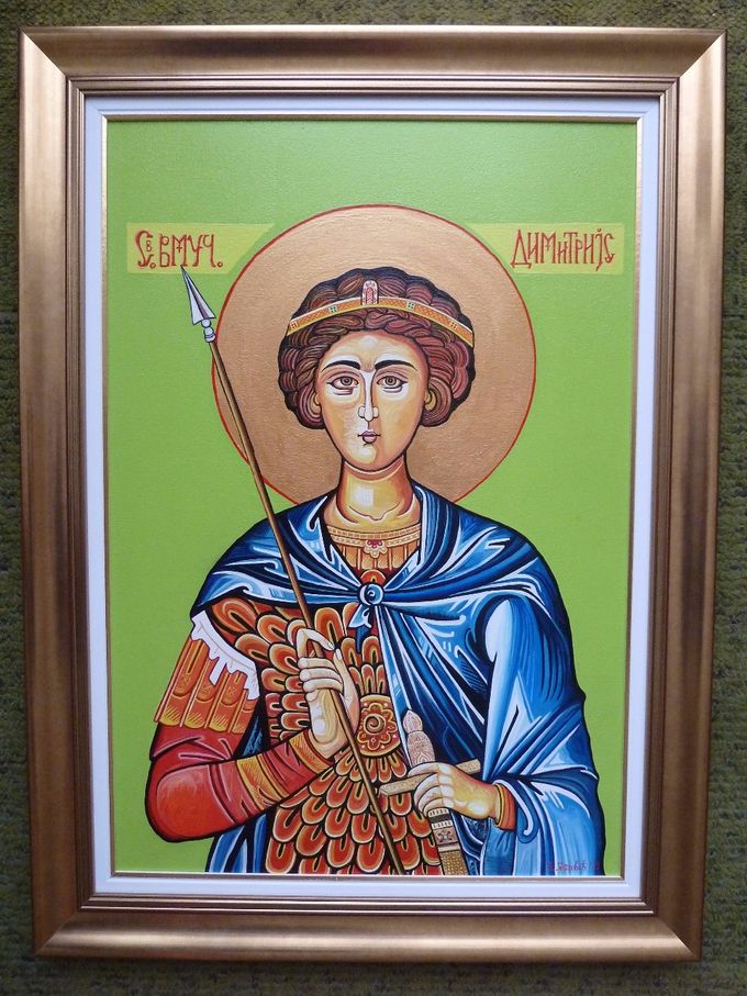 Sveti Dimitrije 65x45 cm.